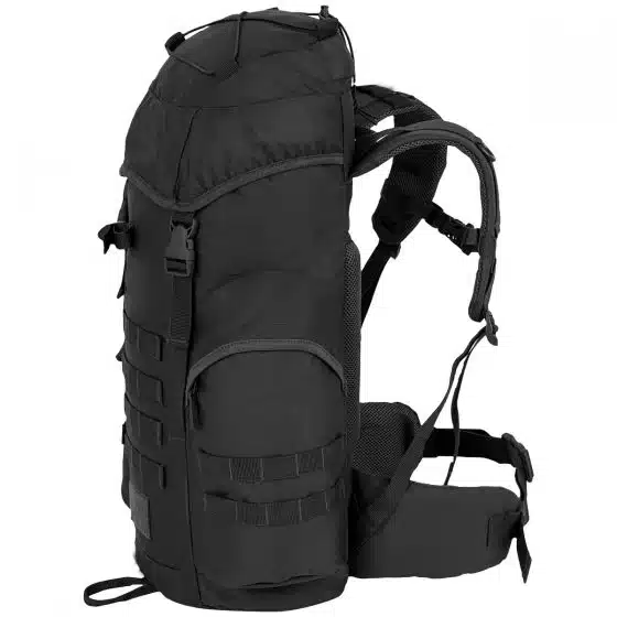 large hiking camping tactical backpack black