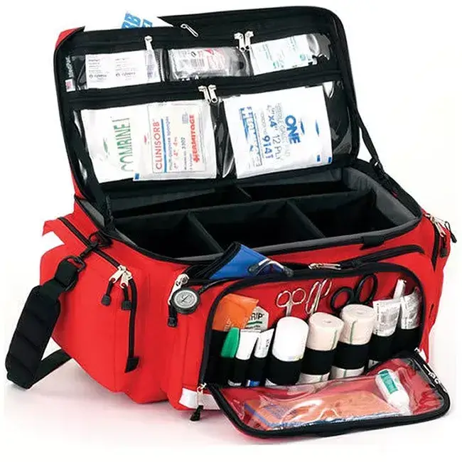 medical bag with organizational pockets