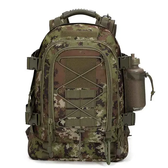 large molle camo backpack