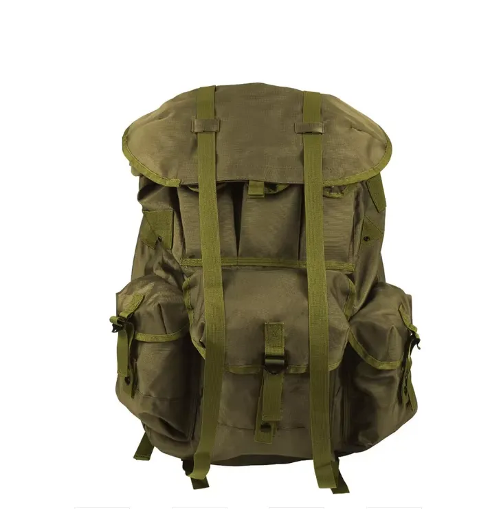 green military backpack